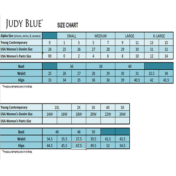 Judy Blue Mid Rise 90s Straight Jeans 82719